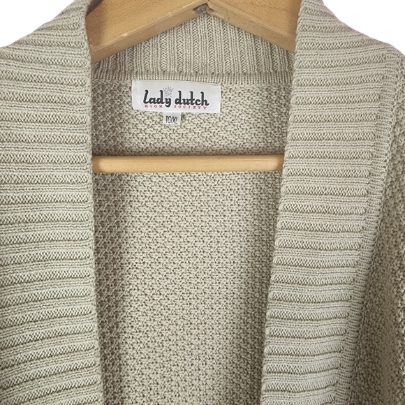 Poncho style knit cardigan xl - Picture 5 of 6